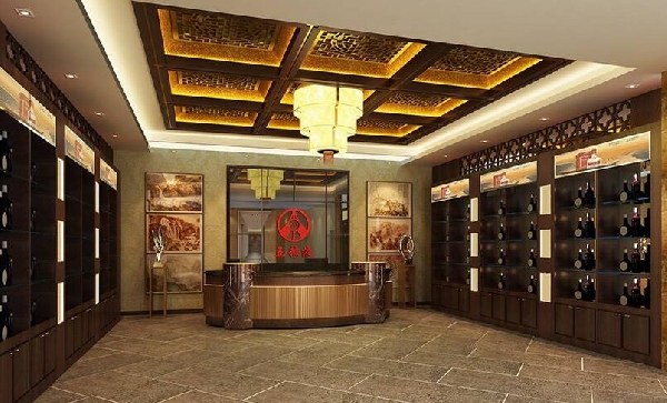 上海烟酒、特产展柜设计案例